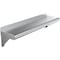 Amgood 6 in. x 24 in. Stainless Steel Wall Shelf AMG WS-0624 - alternate 1
